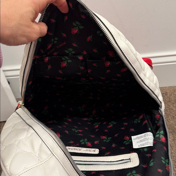Betsey Johnson rare telephone booth full size backpack - Picture 4 of 6